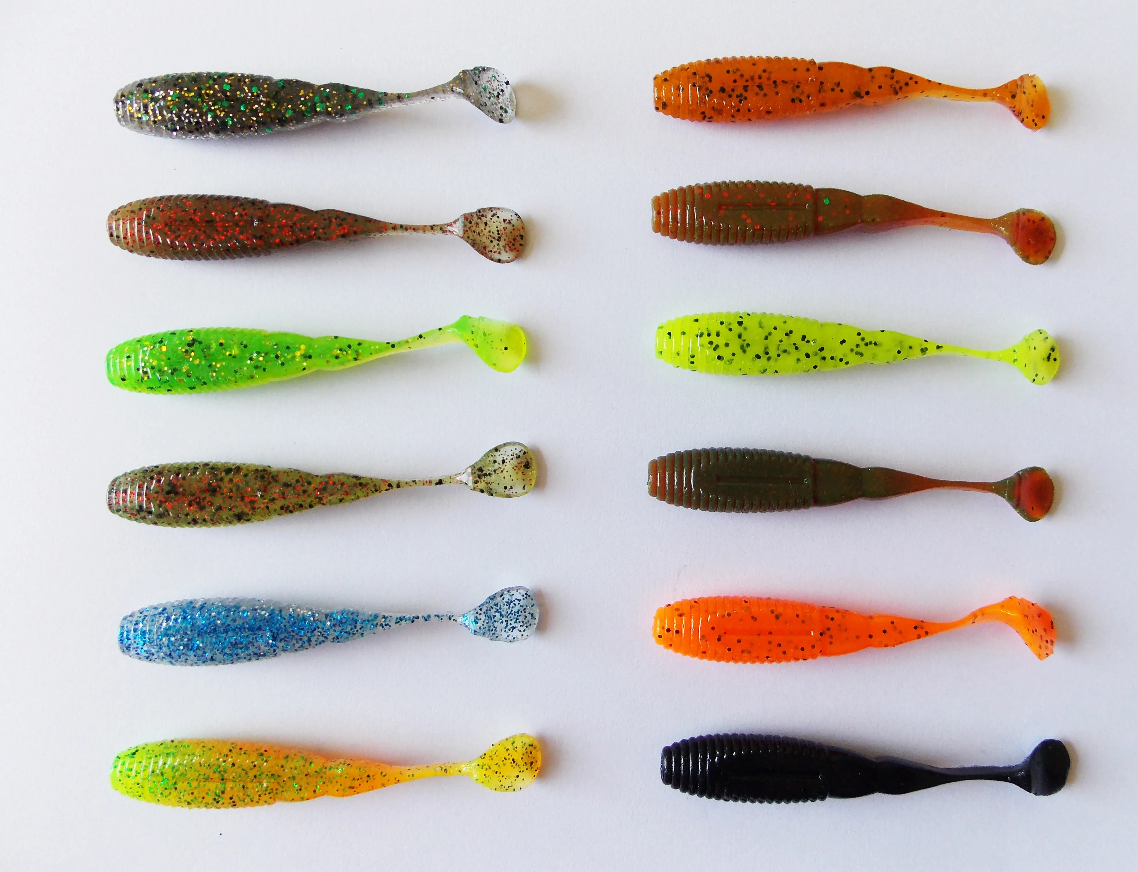 ESFISHING Soft Plastics Silicone Bait Ammonite Shad 75mm 4.6g For Pike Bass Pesca Artificial Fishing Lure Tackle