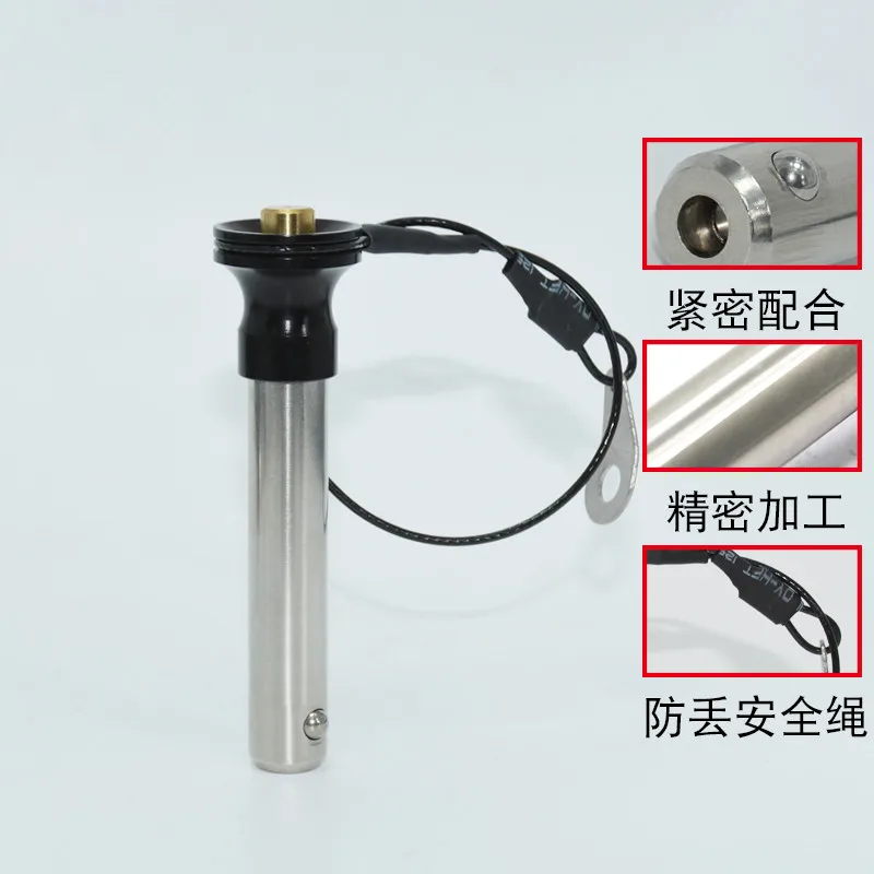 1pcs  Ball Head Locking pin ejector Handle Quick Release Pin Quick Pull Line Array Audio Latch Safety positioning pin buckle