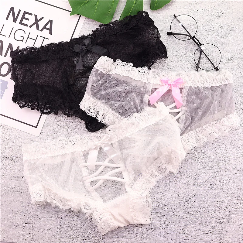 10-20T High Quality New Lace Girls Panties Fashion Young Girls Underwear Briefs Cute Intimate Lingerie Child Clothing