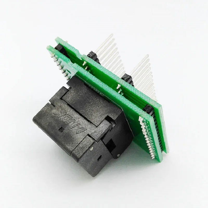 Imagem -04 - Passo 0.5 mm do Adaptador do Teste de Programação do Dip28 ic Tamanho do Corpo 5x5ic5500284-011-g Clamshell Smd Soquete do Teste de Smt Qfn28 Mlf28 Wlcsp28 ao
