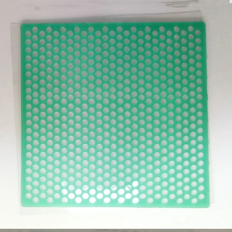 Dental Lab Material Dental Wax Mesh Wax Net Round Hole Square Grid Clasp Shape Wax Sheet For Cast Metal Partial Design1 Box