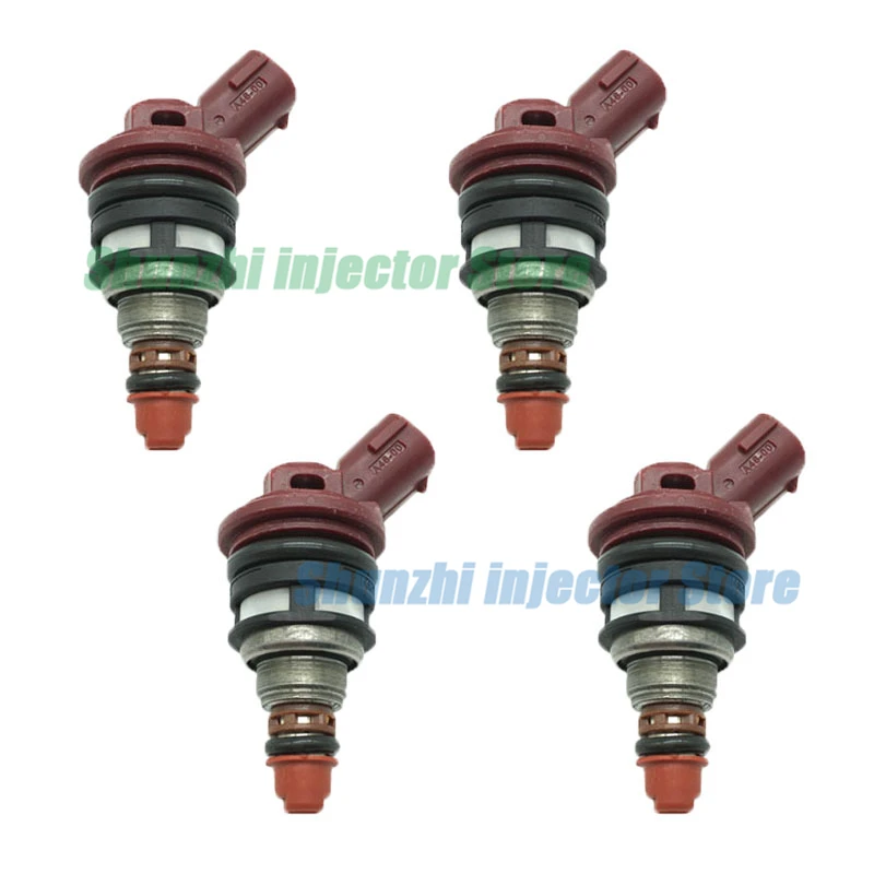 4pcs Fuel Injector Nozzle For Subaru WRX STI MY99 EJ20 E85 EJ25 1200CC OEM:166U1-SB120 166U1SB120