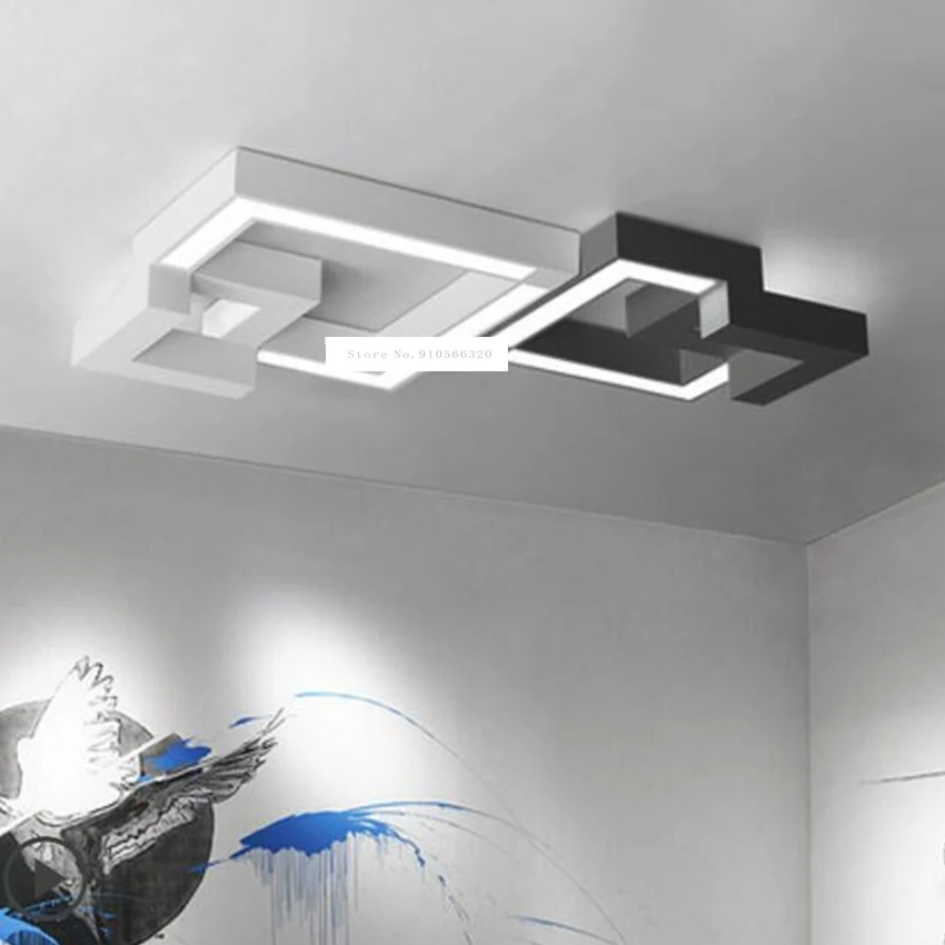 Nordic Geometric LED Ceiling Lamp, Modern Fashion, Creative Combination, Home Fixture, 220V, P730