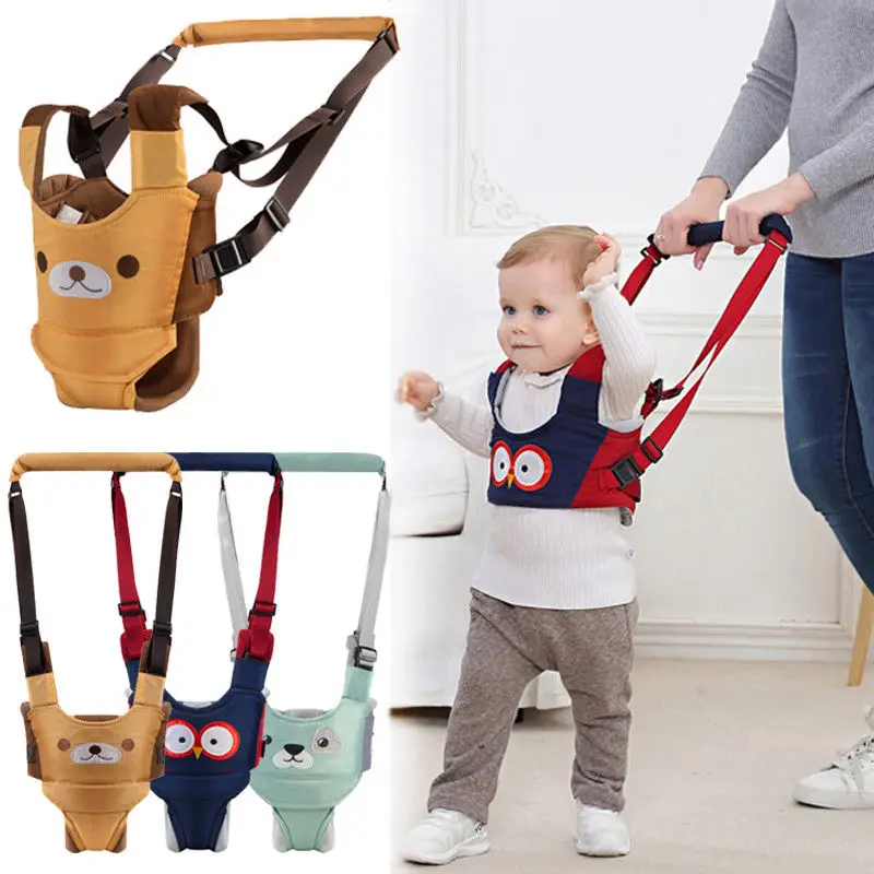 Children Kids Baby Walking Harnesses Backpack Leashes Assistant Learning Safety Reins Harness Walker