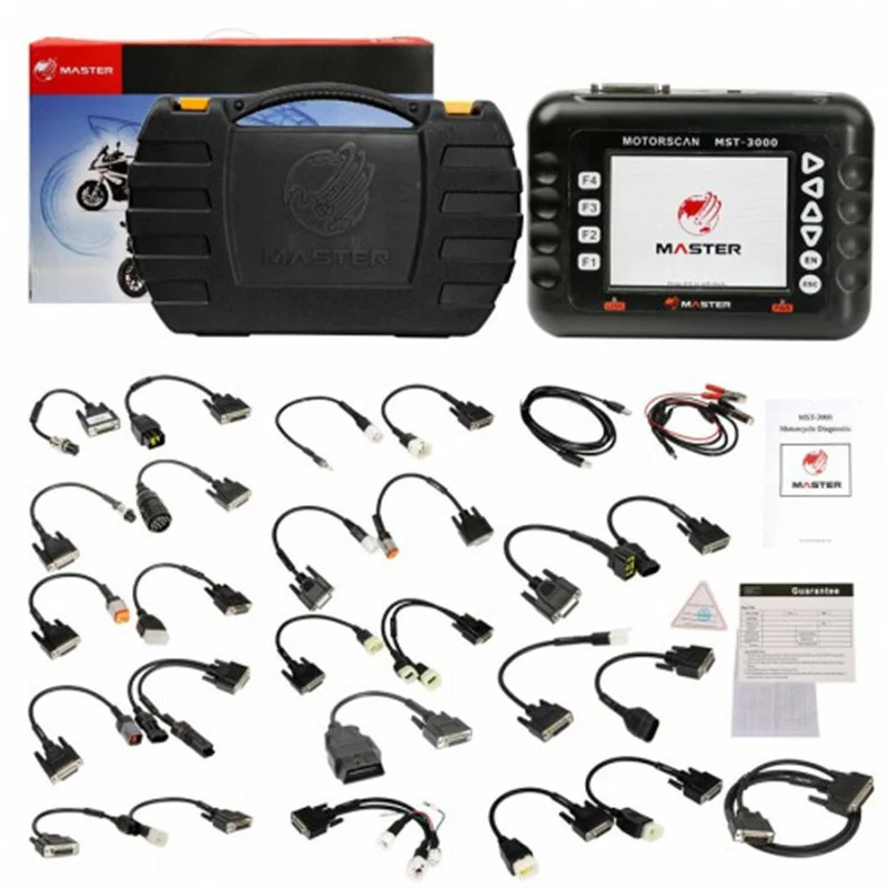 

Car Diagnostic Tool Full Version MST 3000 Universal Scanner Fault Code Scanner for Motorcycle MST3000