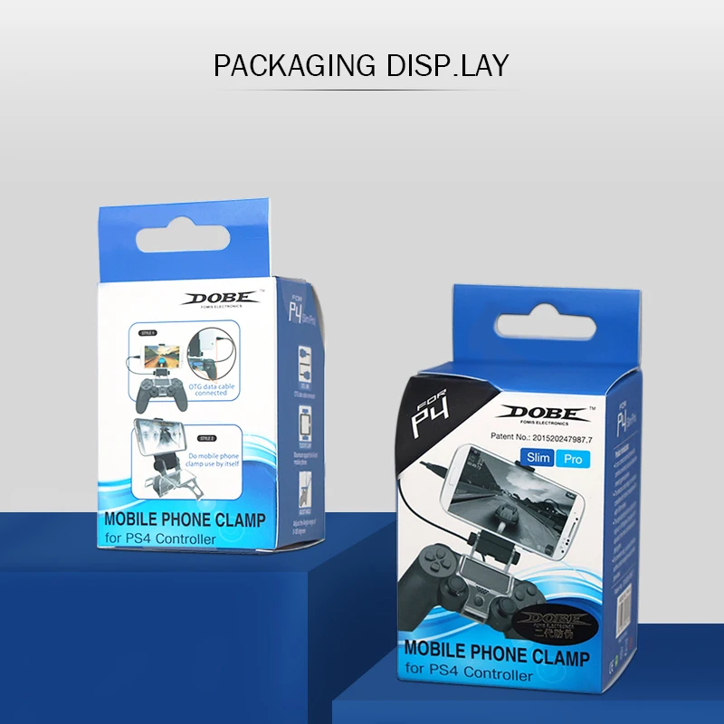 Stand Ponsel Pintar Kodok Data untuk PS 4 Kontroler Clip Clamp Mount Holder Support untuk PS Konsol Berdiri untuk PS4 Slim Pro