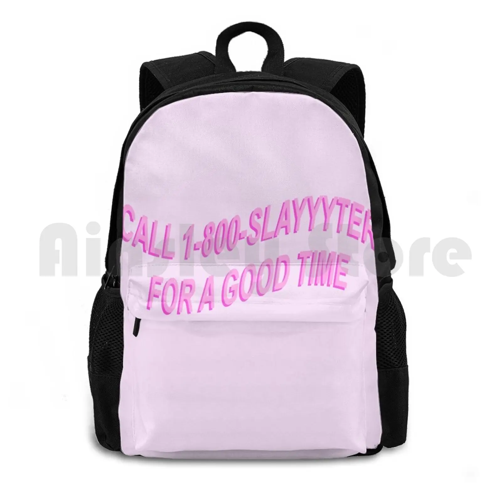 Slayyyter Outdoor Hiking Backpack Riding Climbing Sports Bag Slayyyter Pop Music Charli Xcx Kim Petras Sophie