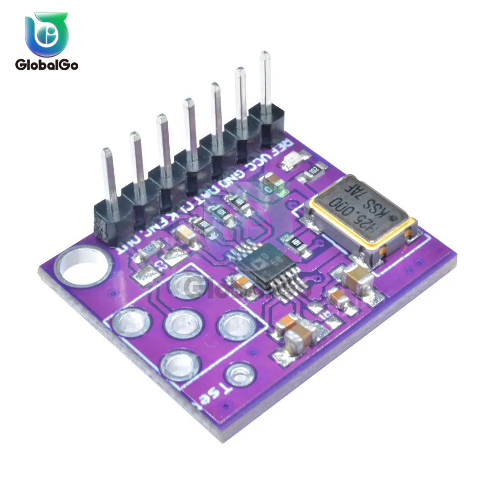 AD9833 Programmable Microprocessors Serial Interface Module Sine Square Wave DDS Signal Generator Module 7pin Connector