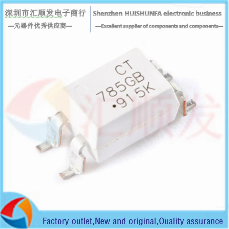 10PCS!!! Brand new original CT785GB(S)(T1) SOP-4 phototransistor output photocoupler chip