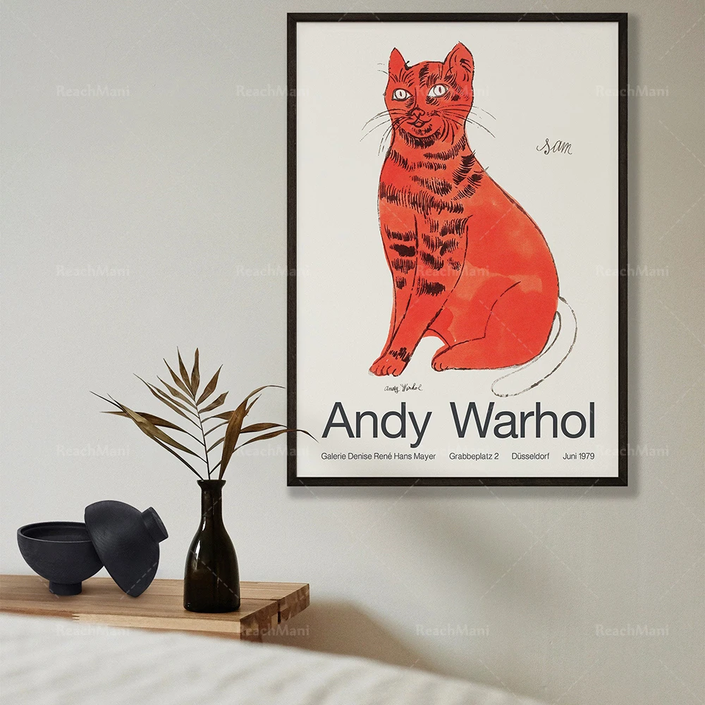 Andy Warhol Art Exhibition Poster Printing