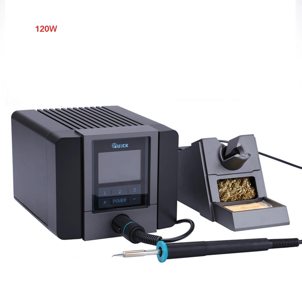 

QUICK TS1200A Intelligent lead-free high-power welding station 120W digital display touch constant temperature electric iron