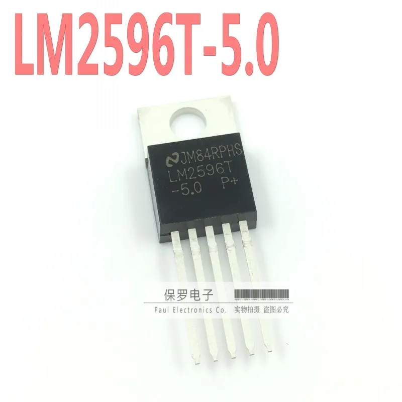 10Pcs 100% Originele Nieuwe Switching Regulator LM2596T-5.0 5V Tot-220 Real Voorraad