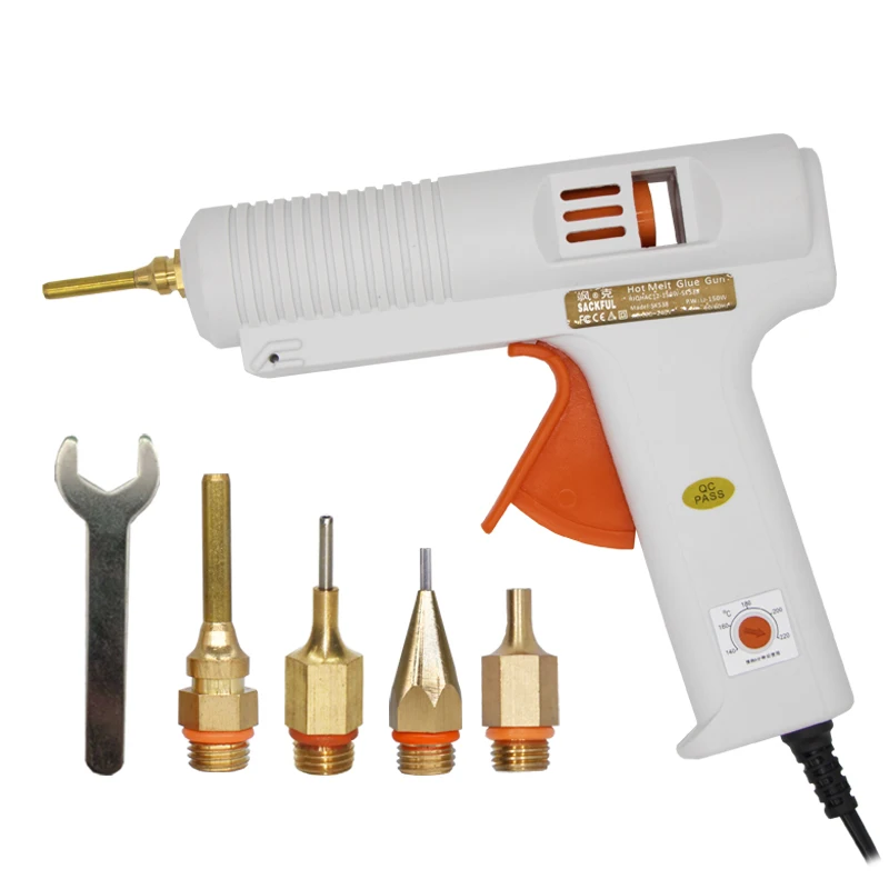 150W Hot Melt Glue Gun Long Nozzle Diameter 1mm 1.3mm Small Aperture Industrial Glue Gun DIY Craft Repair Tools Glue Gun