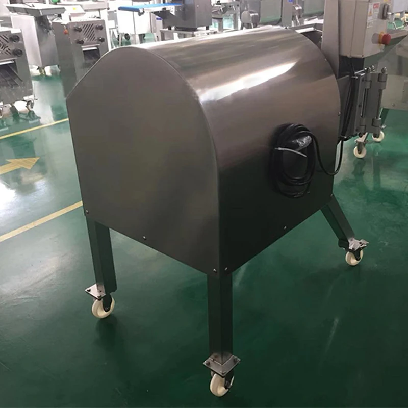 Máquina de cortar alimentos de alta velocidade, cortador comercial de vegetais, aço inoxidável, máquina de processamento de frutas e vegetais