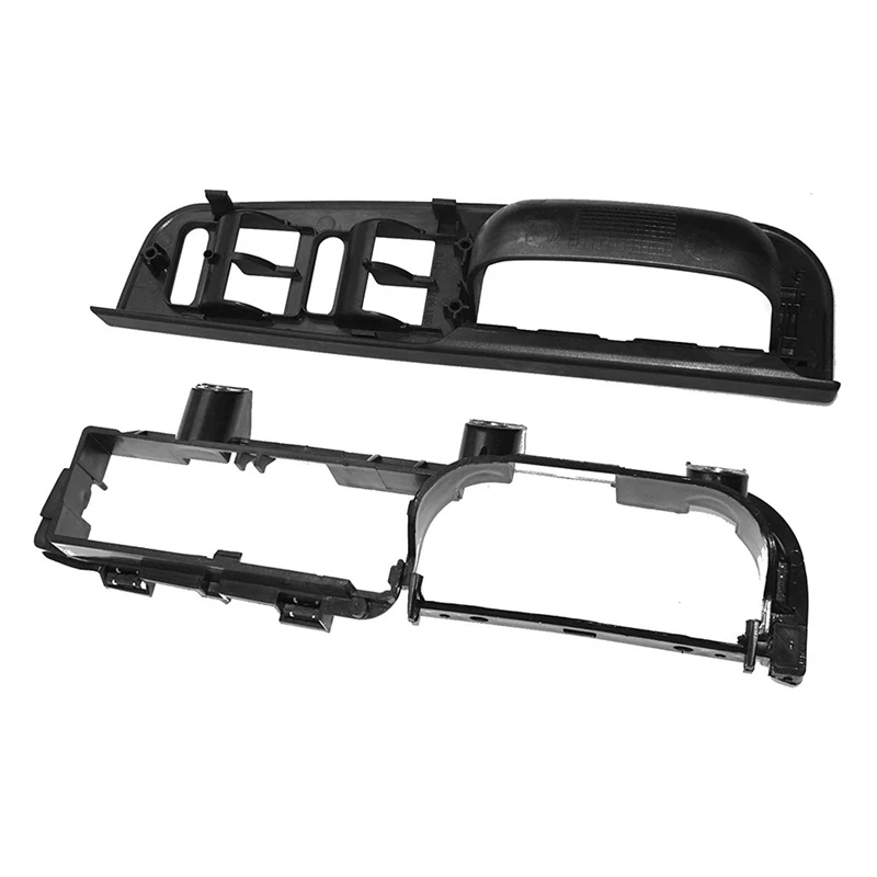 Zwart Links Switch Bezel & Handvat Trim & Beugel Voor-Jetta Bora Golf MK4