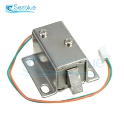 Electronic Lock Catch Door Gate 12V 0.35A 350mA Solenoid Access Control For Electric Control Cabinet Door Drawer Locks