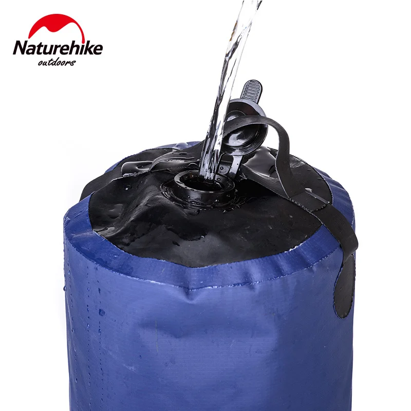 NatureHike 11L Outdoor Portable Inflatable Camping Shower Pressure Shower Water Bathing Bag