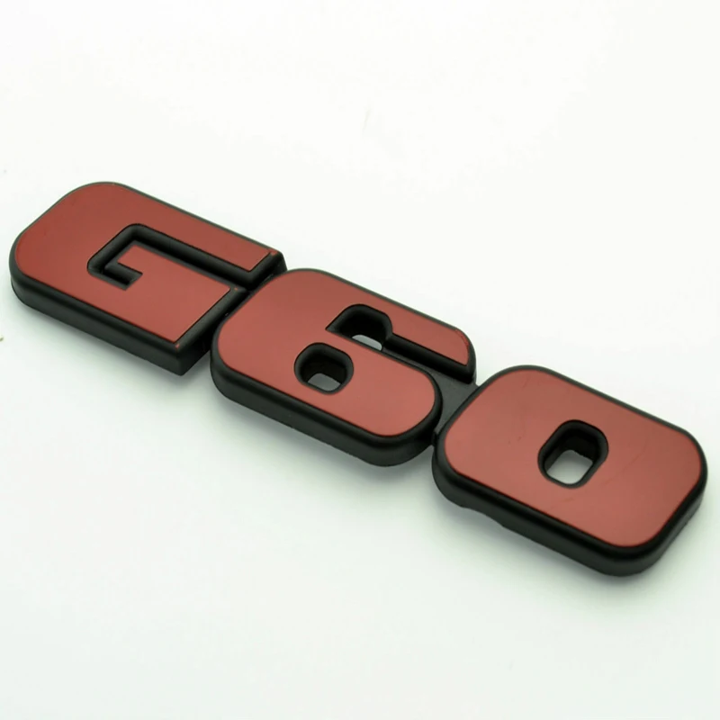 wholesale Corrado Auto Emblem Golf 2 Root Car Sticker Golf III G60 Trunk Tuning Badge Logo