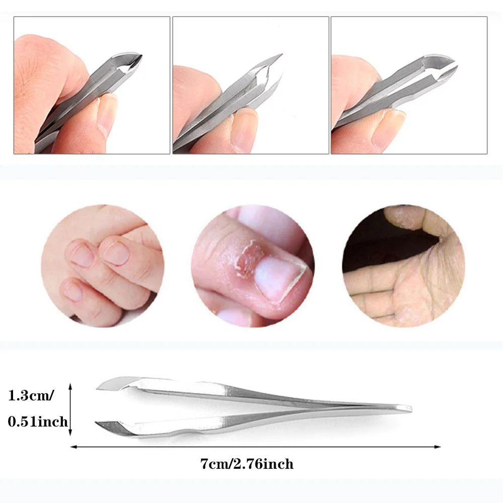 Nails Nipper Protable Mini Squeeze And Snip Cuticle Remover Stainless Steel Nail Gap Dead Skin Manicure Pedicure Nail Art Tools