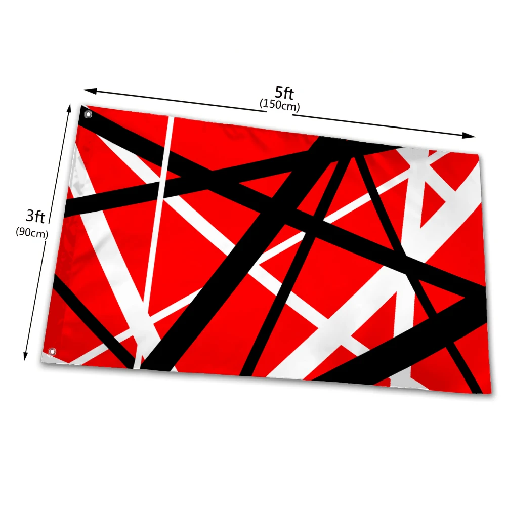 EVH 5150 Flags 90*150cm VAN HALEN Rock Band Flag Size Pattern Banner Flag Custom