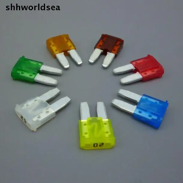 shhworldsea free choosen 14pcs from  Micro2 mini 8mm fuse  ATR Automotive Fuses 5A 7.5A 10A 15A 20A 25A 30A