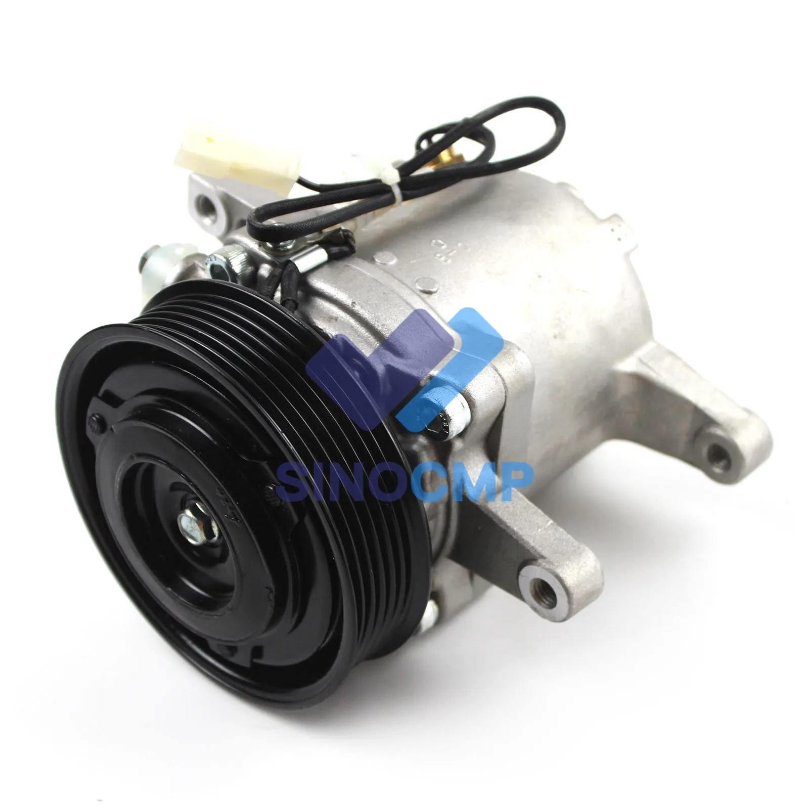 Imagem -03 - Condicionado Compressor 4472803050 447280-3080 para Kubota M135gx Gxdtc M136 Sv07e Peças Sobresselentes 3p99900620 Svo7e 6pk a c ar