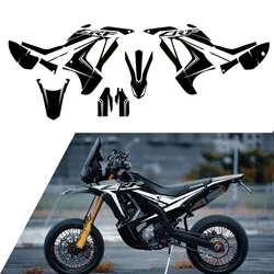 Motorcycle Decals Graphic Stickers Customized DECO dekor Kit For Honda CRF250 RALLY 2017 2018 2019 2020