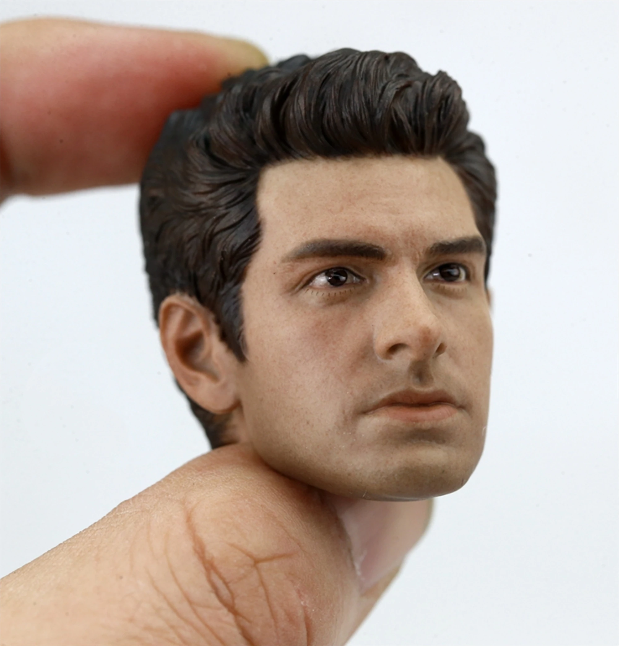 1/6 The Amazing Spider Peter Parker Andrew Garfield Head Sculpt Fit For 12'' TBLeague COOMODEL Action Figure Body