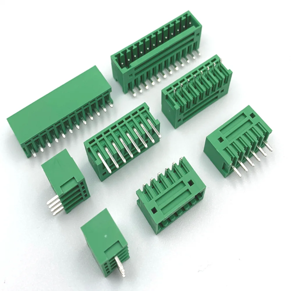 100PCS 2EDG2.54 pitch 2.54mm KF2EDG PCB Screw Terminal Block Connector Plug Pin Header Socket 2/3/4/5/6/7/8/9/10/12p 15EDG-2.54