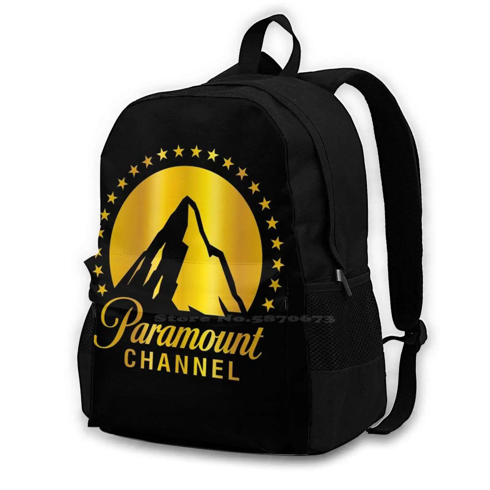 

Puncak Film Bag Backpack For Men Women Girls Teenage Black Paramount Paramount Pictures Film Company Film Cinema Film Studio