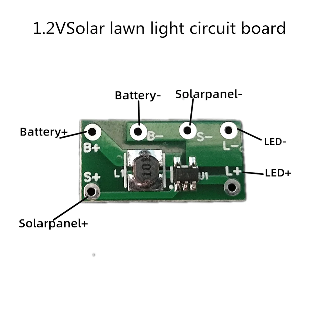 1.2V Ni-MH battery Light Controlled Constant Bright Solar Buried Lamp Controller Solar road stud light PCBA