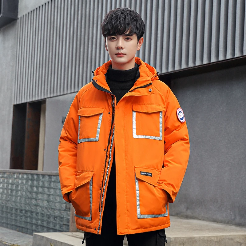 2024 Original New winter fashion trend Short piumino eiderdown bianco da uomo e da donna brand fashion casual couples coat