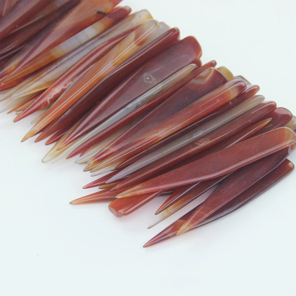 8cm Agate To Rub Leather Edge For Scoring Folding Creasing Paper Leathercrafts DIY Handmade Leather Tool Accessory