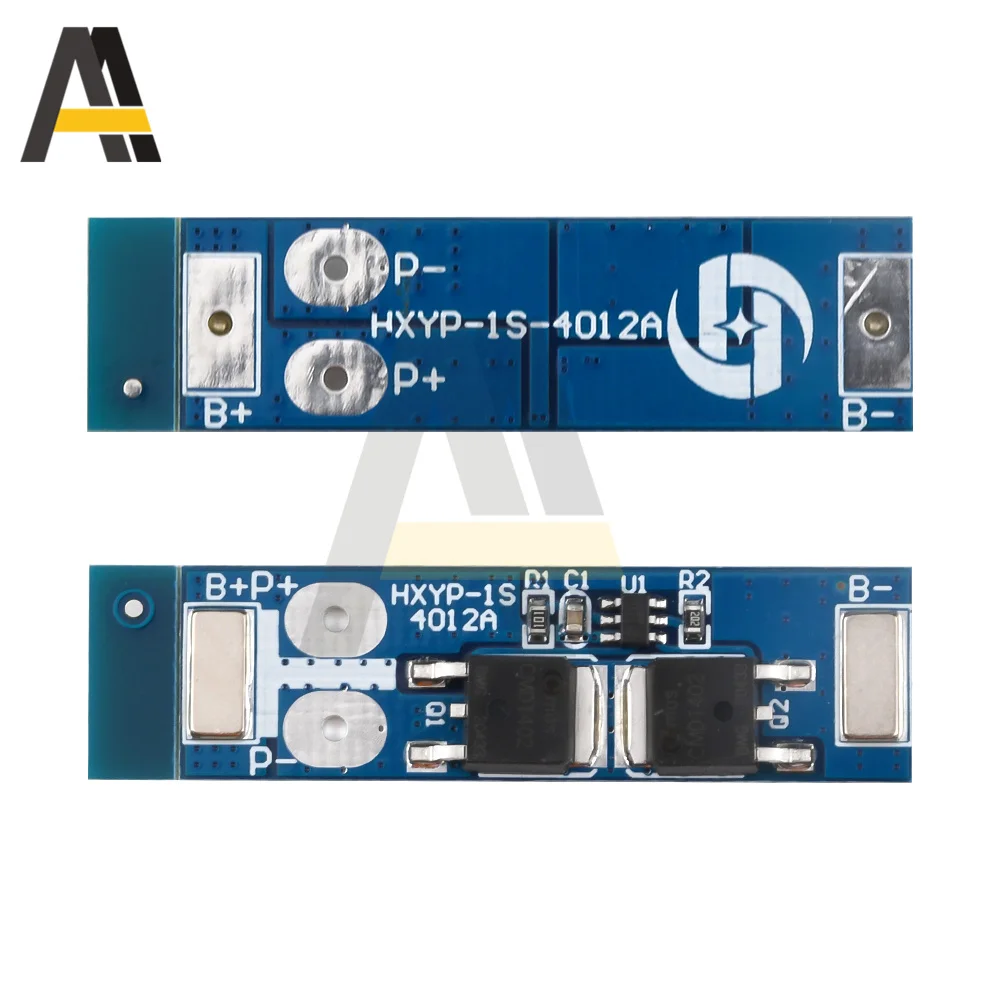 Protezione di cortocircuito 12A 3.6V del bordo di protezione della batteria del fosfato del ferro del litio di HXYP-1S-4012A