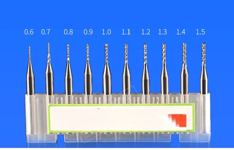 수입 된 텅스텐 강철 합금 PCB mi lling 절단기 회로판 회로판 조각 칼 공 칼 옥수수 mi lling 절단기 끝 mi
