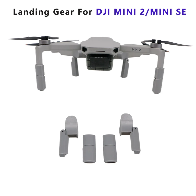 Foldable Heightening Landing Gear Leg Heighten for DJI Mini 2/Mini SE Drone Accessories Drone Feet Stand Support Protector