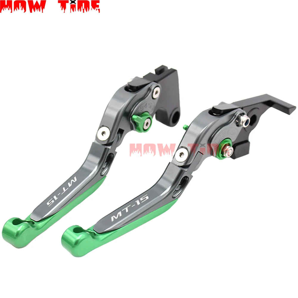 For YAMAHA MT-15 MT15 MT 15 M-slazz 150 2015-2019 2016 2017 2018 Motorcycle CNC Folding Extendable Adjustable Brake Clutch Lever