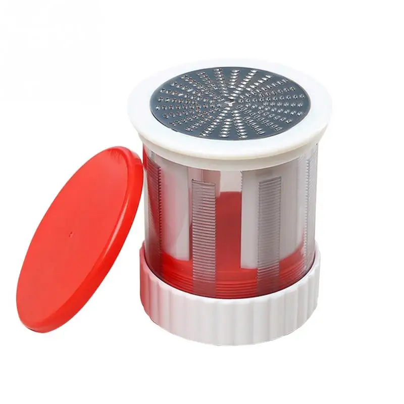 Plastic and Stainless Cheese Grater Butter Mincer Mill Fruits Shredder Slicer Cheese Tools Grinder Baby Food Supplement Tool