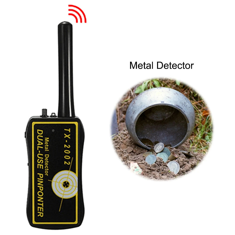 High Sensitivity Adjustable TX-2002 Handheld Metal Detector Long Range Diamond Archeological Gold Underground Metal Detector