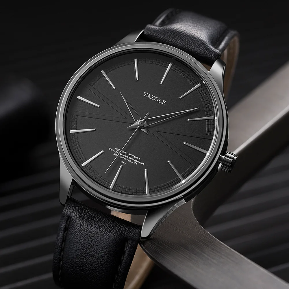 Fashion Creative Men\'s Watches Leather Strap Waterproof Quartz Watch Men Luxury Casual Wristwatch 2021 Reloj Hombre