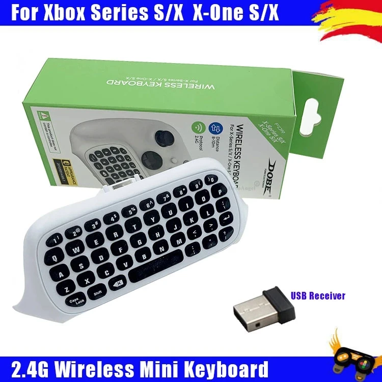 

Wireless Keyboard ChatPad For Series S/X One Game Controller Gamepad With USB Receiver Keyboard For Xbox ONE Series S/X Gamepad
