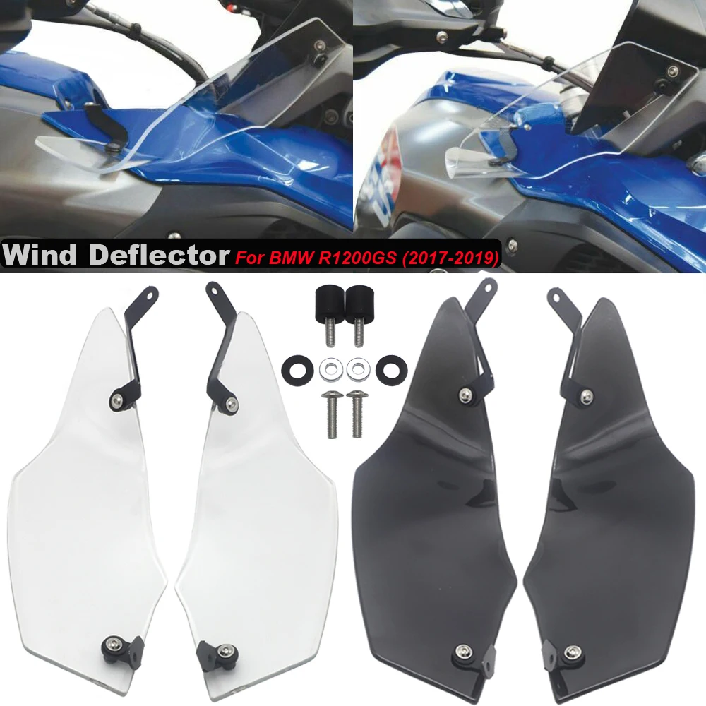 

R1250GS Side Panels Wind Deflector Windshield Handguard Cover For or BMW R1200GS/ LC /Rally/ LC Rally/ LC Exclusive 2017 Year