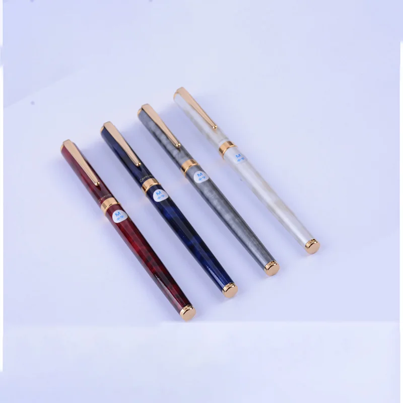 Japan PILOT New Cavalier Fountain Pen Marbled Metal Rod FCAN-5SR