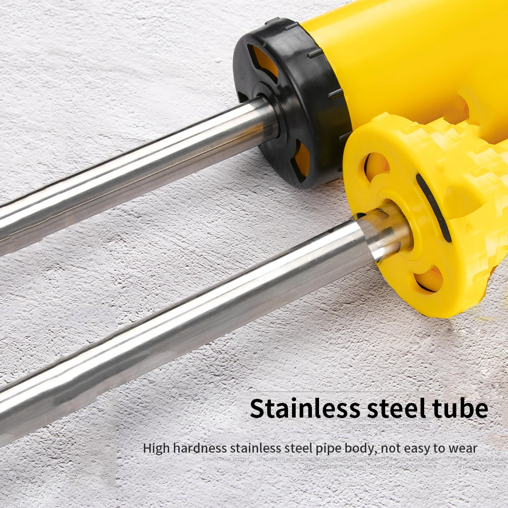 Cement Caulking Gun Security Door Grouting Tool Manual Stainless Stain Cement Grouting Mortar Sprayer Applicator Tool