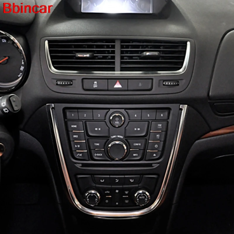 For Buick Encore Opel/Vauxhall Mokka 2012 2013 2014 2015 2016 Center Console AC Switch Button Panel Cover Trim Car Decoration