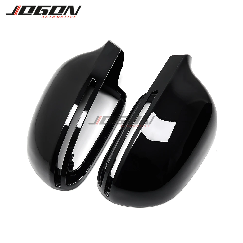 Side Wing Rear View Rearview Mirror Cover Case Caps For Audi A4 S4 B8 2008-2012 A5 S5 A8 S8 D3 A3 S3 8P A6 S6 RS6 C6 Q3 RS Q3 8U