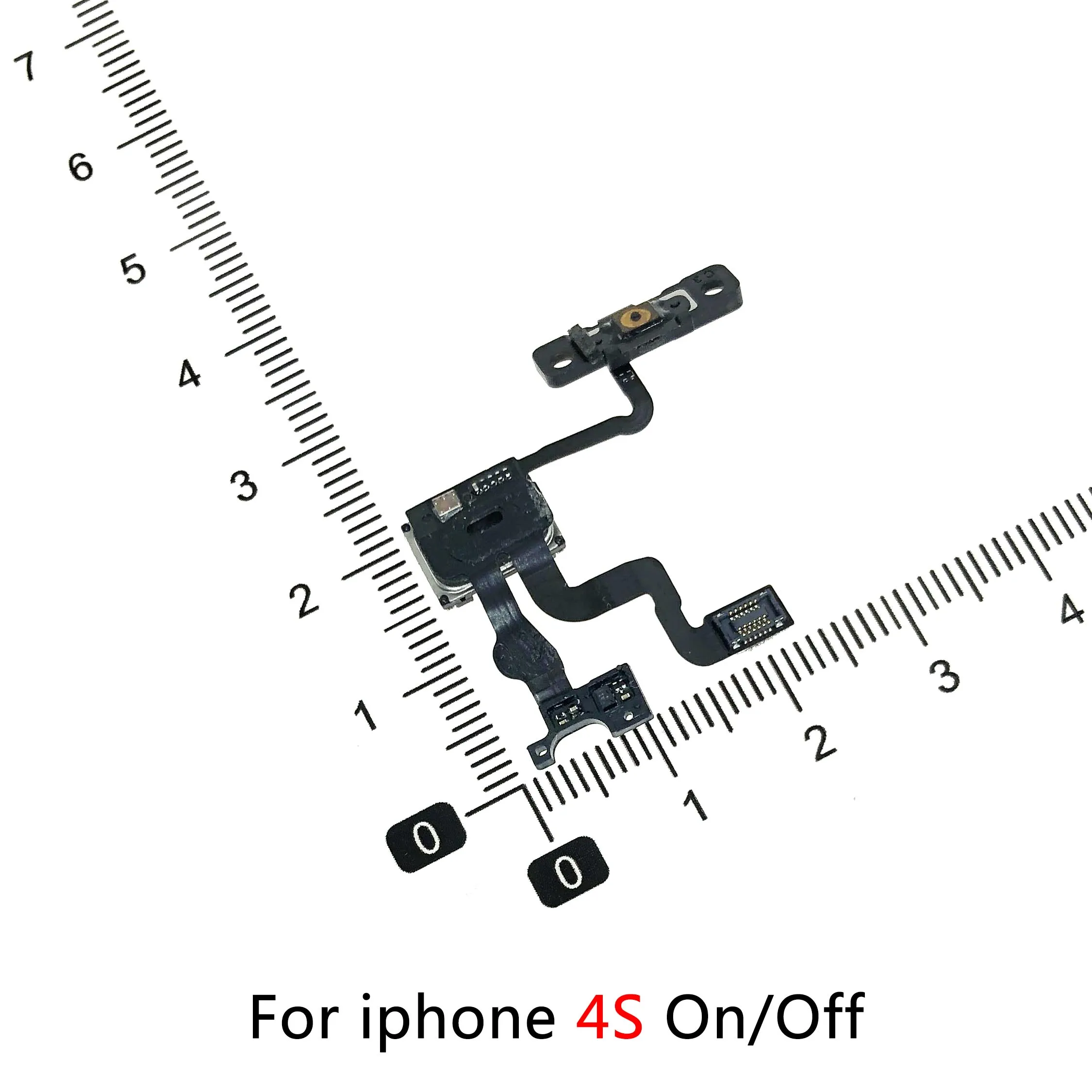 Power Flex Cable For iPhone 4 4S 5 5S 5C Volume button power switch On/Off ribbon flex cable replacement Repair parts