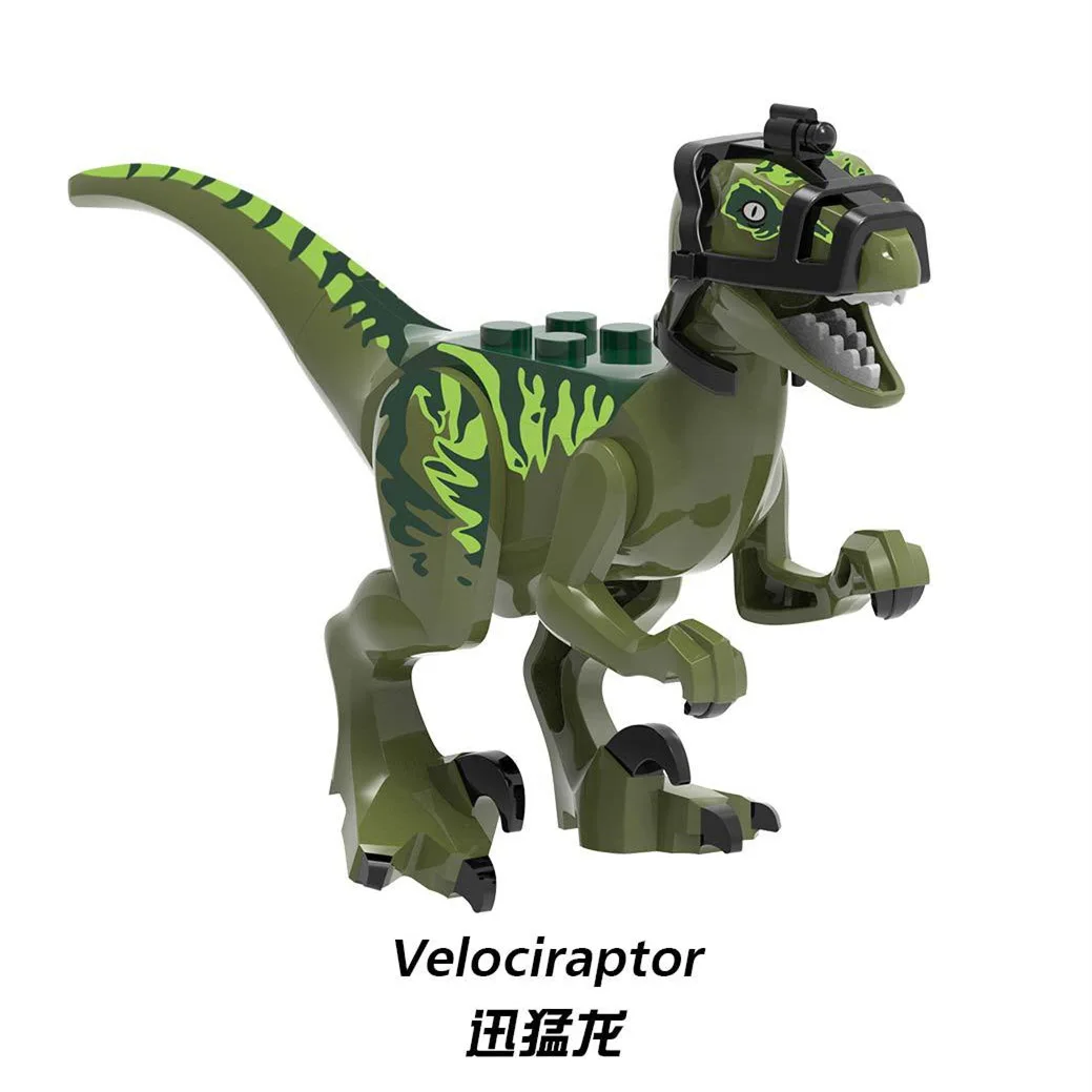 XQYJ Education Building Bricks Dino Kids Toys Compatible Blocks Dinosaurs Jurassic Animals World Toys For Children Kids Toy Gift