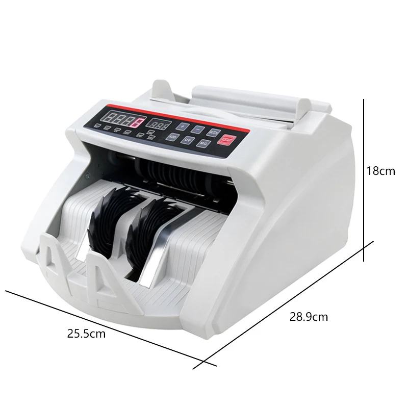 Contatore di banconote per soldi 1000 pz/min 80W valuta contante macchina UV MG rilevazione falsa con Display a LED