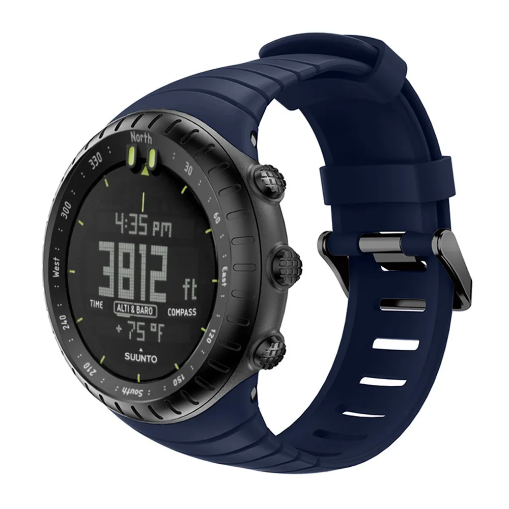 Suuntoコアスマートウォッチ用シリコンウォッチバンドストラップ、バンド